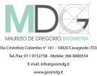 Logo - MDG - Maurizio De Gregorio - Geometra