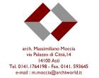 Logo - Massimiliano arch. Moccia