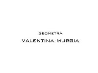 Logo - Geom. Valentina Murgia