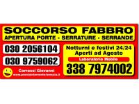 Logo - fabbro brescia 3387974002 aperture porte