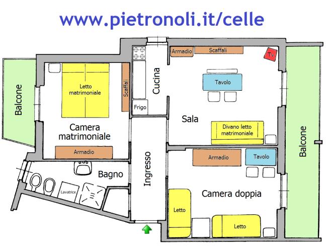 Anteprima foto 7 - Affitto Appartamento Vacanze da Privato a Celle Ligure (Savona)