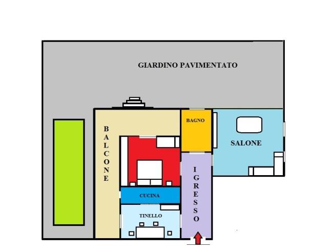Anteprima foto 2 - Appartamento in Affitto a Pomezia - Torvaianica