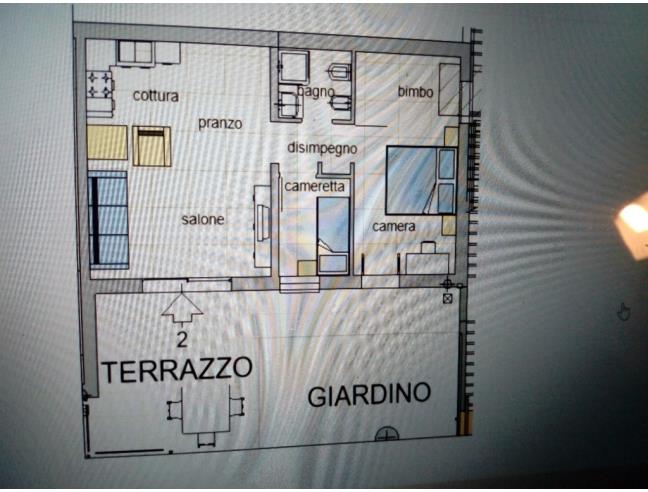 Anteprima foto 8 - Appartamento in Vendita a Genova - Struppa