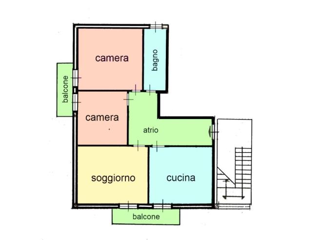 Anteprima foto 6 - Appartamento in Vendita a Oggiona con Santo Stefano - Santo Stefano