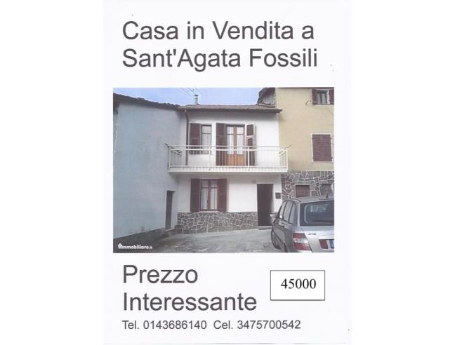 Anteprima foto 1 - Casa indipendente in Vendita a Sant'Agata Fossili (Alessandria)
