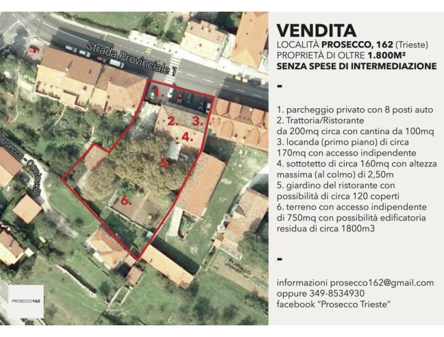 Anteprima foto 2 - Palazzo/Stabile in Vendita a Trieste - Prosecco-Contovello