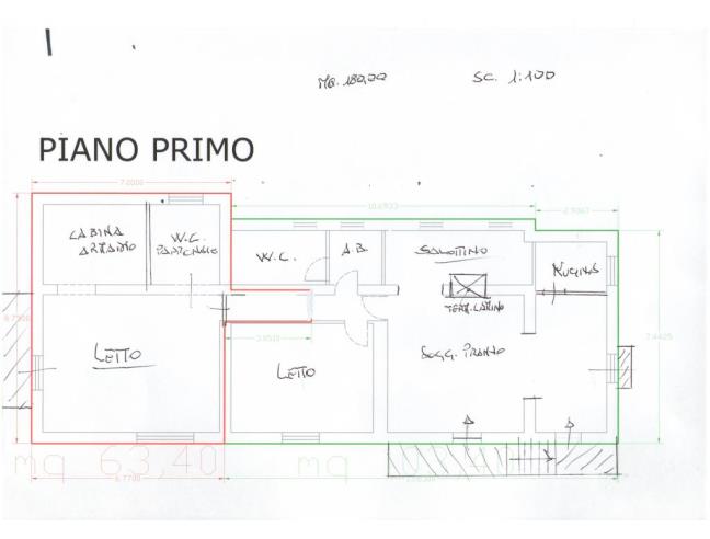 Anteprima foto 8 - Porzione di casa in Vendita a Rossano - Piragineti