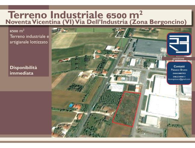Anteprima foto 1 - Terreno Edificabile Industriale in Vendita a Noventa Vicentina (Vicenza)