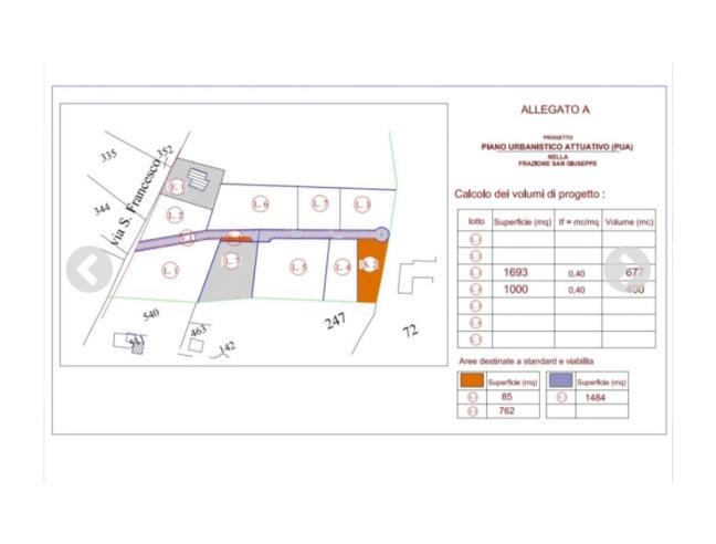 Anteprima foto 4 - Terreno Edificabile Residenziale in Vendita a Giungano - San Giuseppe