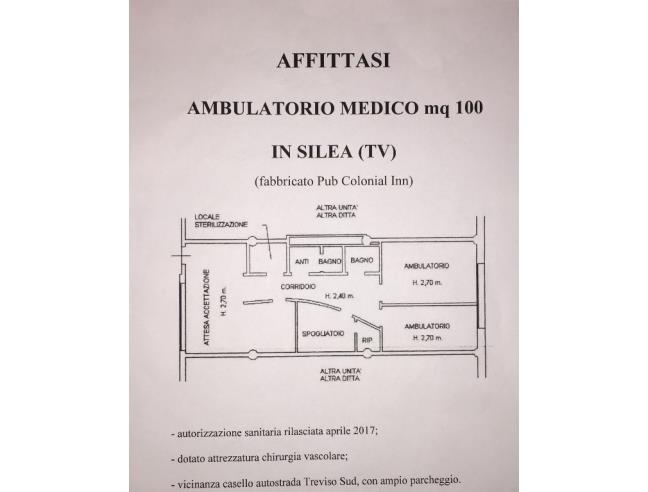 Anteprima foto 1 - Ufficio in Affitto a Silea (Treviso)