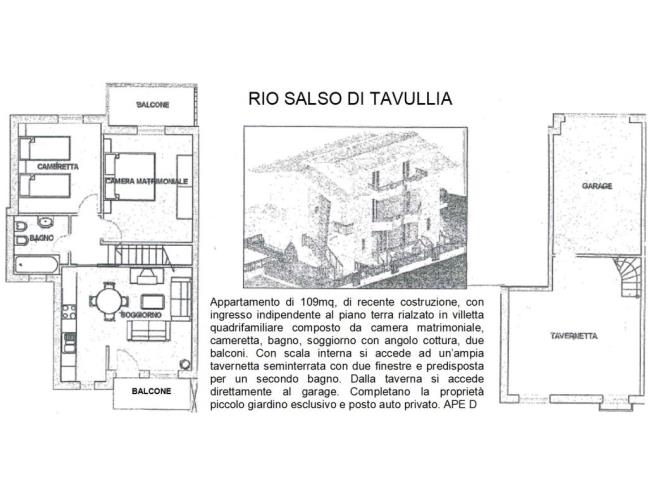 Anteprima foto 1 - Villetta a schiera in Vendita a Tavullia - Rio Salso