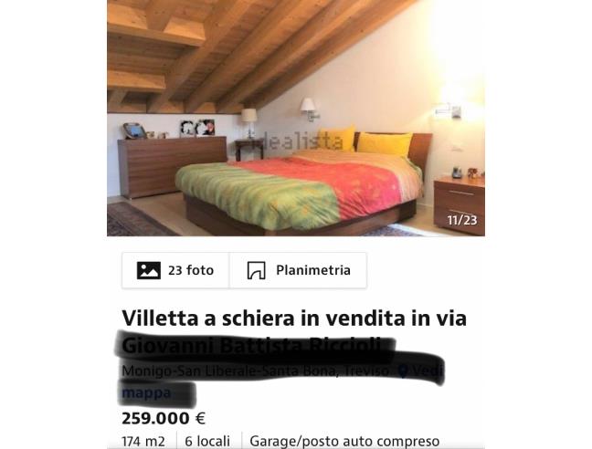 Anteprima foto 5 - Villetta a schiera in Vendita a Treviso - Santa Bona