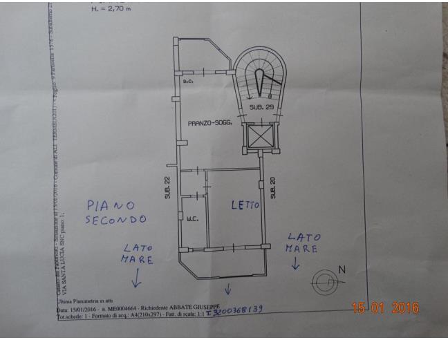 Anteprima foto 2 - Affitto Appartamento Vacanze da Privato a Alì Terme (Messina)