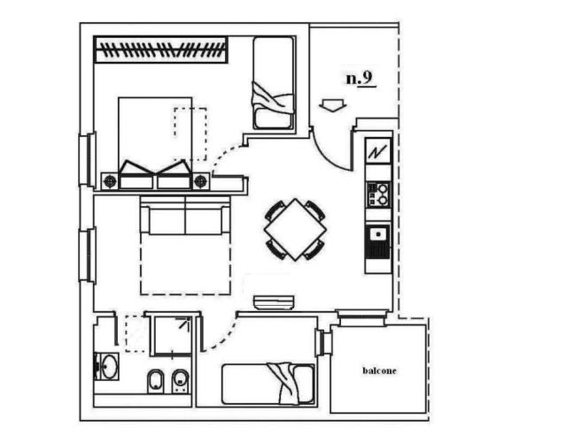 Anteprima foto 3 - Affitto Appartamento Vacanze da Privato a Cattolica (Rimini)