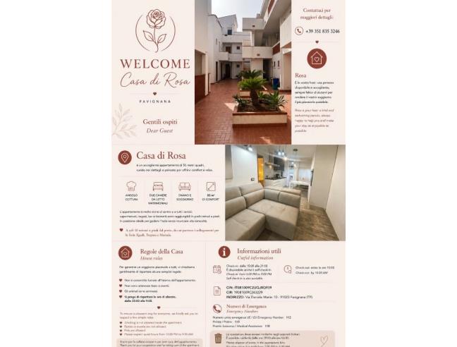 Anteprima foto 8 - Affitto Appartamento Vacanze da Privato a Favignana (Trapani)