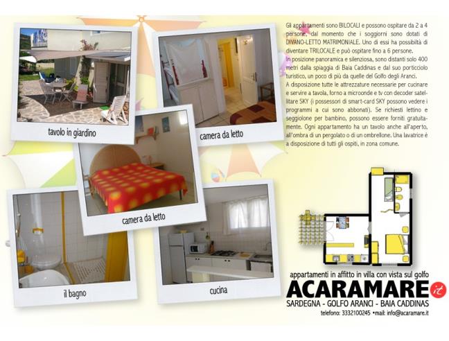 Anteprima foto 4 - Affitto Appartamento Vacanze da Privato a Golfo Aranci (Sassari)