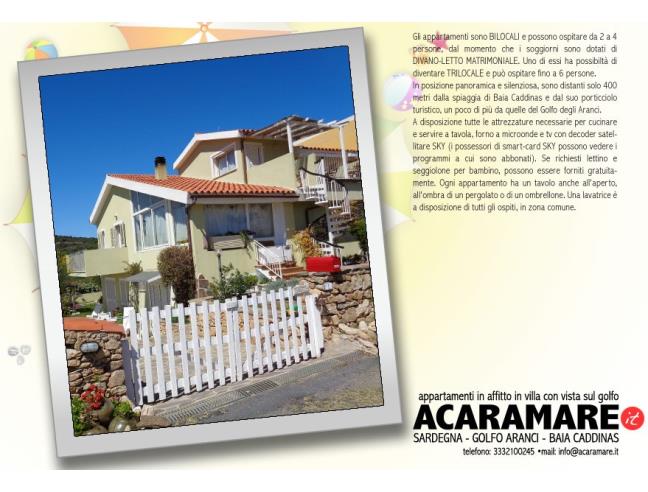 Anteprima foto 5 - Affitto Appartamento Vacanze da Privato a Golfo Aranci (Sassari)