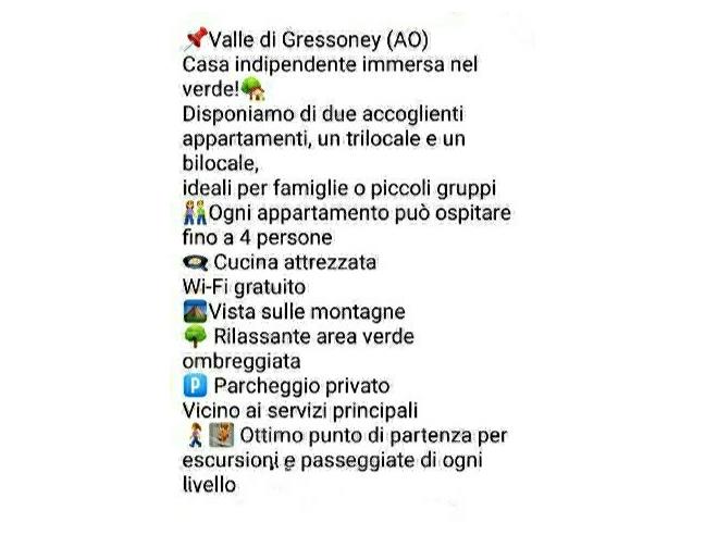 Anteprima foto 7 - Affitto Appartamento Vacanze da Privato a Issime (Aosta)