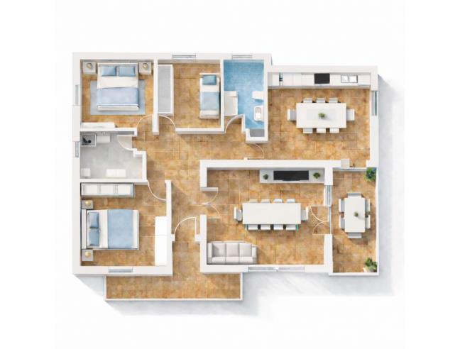 Anteprima foto 2 - Affitto Appartamento Vacanze da Privato a La Maddalena (Sassari)