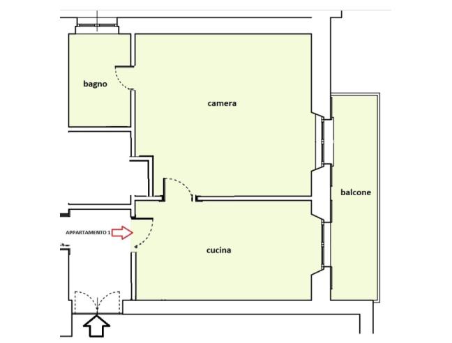 Anteprima foto 3 - Affitto Appartamento Vacanze da Privato a Novara - Sacro Cuore