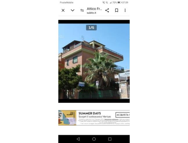 Anteprima foto 6 - Affitto Appartamento Vacanze da Privato a Pomezia - Torvaianica Alta