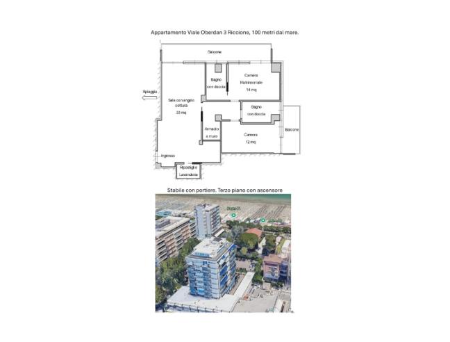 Anteprima foto 1 - Affitto Appartamento Vacanze da Privato a Riccione (Rimini)