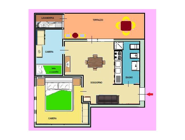 Anteprima foto 8 - Affitto Appartamento Vacanze da Privato a Rimini (Rimini)