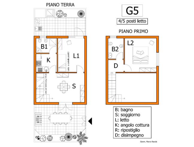 Anteprima foto 3 - Affitto Bungalow Vacanze da Privato a Villasimius (Sud Sardegna)