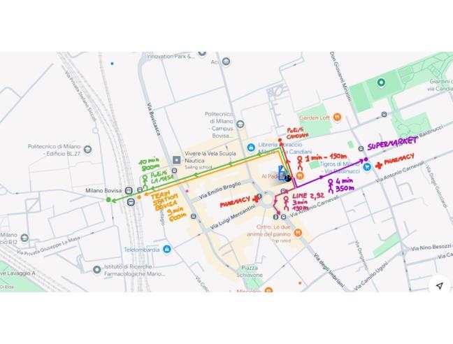 Anteprima foto 2 - Affitto Camera Posto letto in Appartamento da Privato a Milano - Bovisa