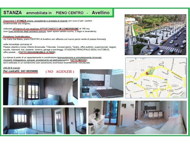 Anteprima foto 1 - Affitto Camera Singola in Appartamento da Privato a Avellino - Centro città