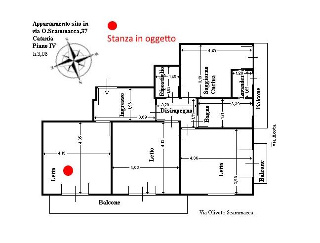 Anteprima foto 6 - Affitto Camera Singola in Appartamento da Privato a Catania - Viale Vitt. Veneto