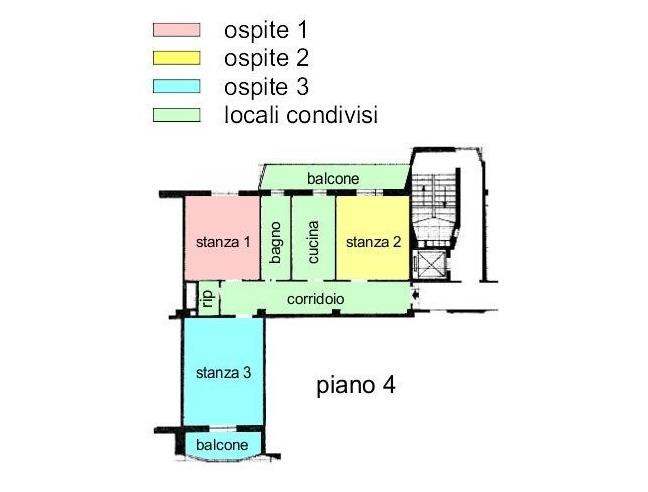 Anteprima foto 7 - Affitto Camera Singola in Appartamento da Privato a Cinisello Balsamo (Milano)