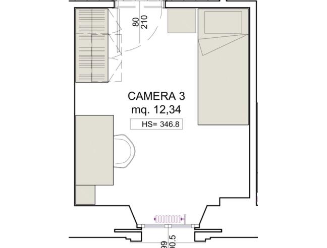 Anteprima foto 2 - Affitto Camera Singola in Appartamento da Privato a Milano - Buenos Aires