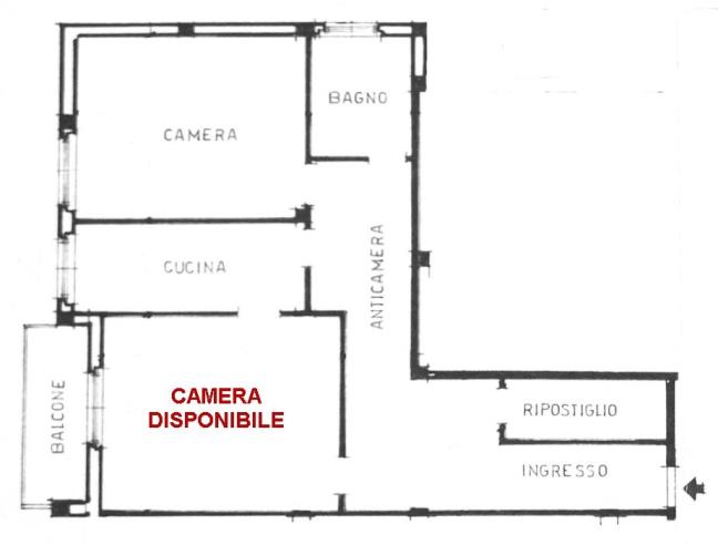 Anteprima foto 7 - Affitto Camera Singola in Appartamento da Privato a Monza - San Gerardo