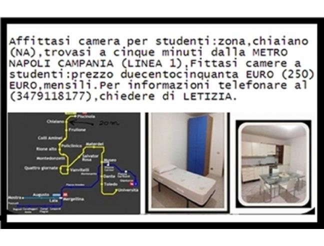 Anteprima foto 1 - Affitto Camera Singola in Appartamento da Privato a Napoli - Chiaiano