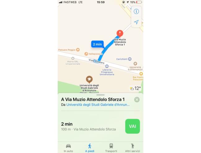 Anteprima foto 2 - Affitto Camera Singola in Appartamento da Privato a Pescara (Pescara)