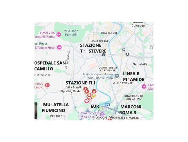 Anteprima foto 4 - Affitto Camera Singola in Attico da Privato a Roma - Marconi