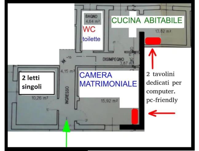Anteprima foto 4 - Affitto Casa Vacanze da Privato a Bentivoglio - Santa Maria In Duno