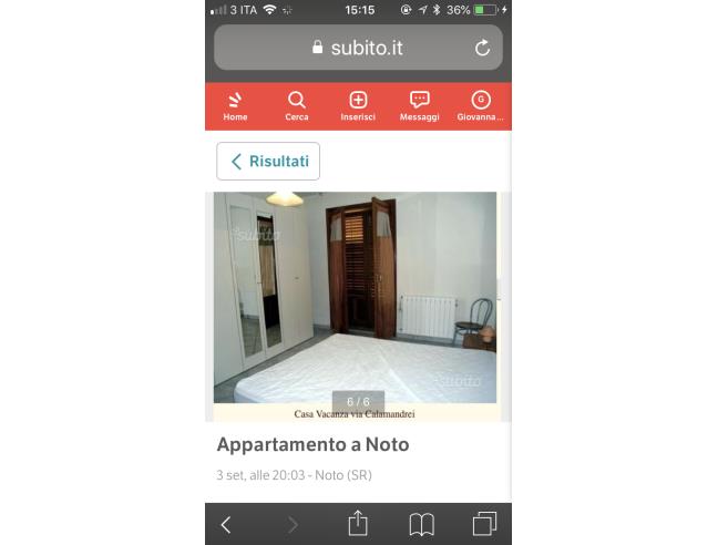 Anteprima foto 2 - Affitto Casa Vacanze da Privato a Noto (Siracusa)