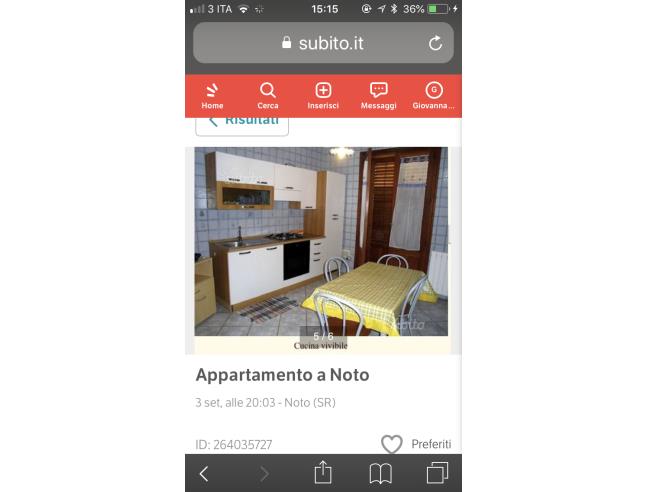 Anteprima foto 3 - Affitto Casa Vacanze da Privato a Noto (Siracusa)