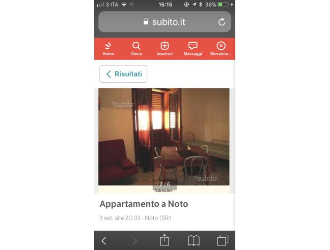 Anteprima foto 4 - Affitto Casa Vacanze da Privato a Noto (Siracusa)