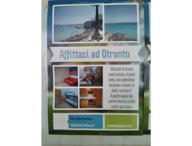 Anteprima foto 1 - Affitto Casa Vacanze da Privato a Otranto (Lecce)