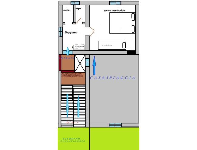 Anteprima foto 5 - Affitto Rustico/Casale Vacanze da Privato a Campo nell'Elba - Marina Di Campo