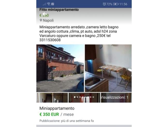 Anteprima foto 2 - Affitto Stanza Doppia in Mansarda da Privato a Giugliano in Campania - Varcaturo