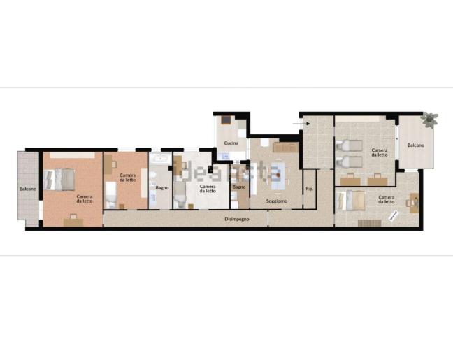 Anteprima foto 8 - Affitto Stanza Singola in Appartamento da Privato a Lecce (Lecce)