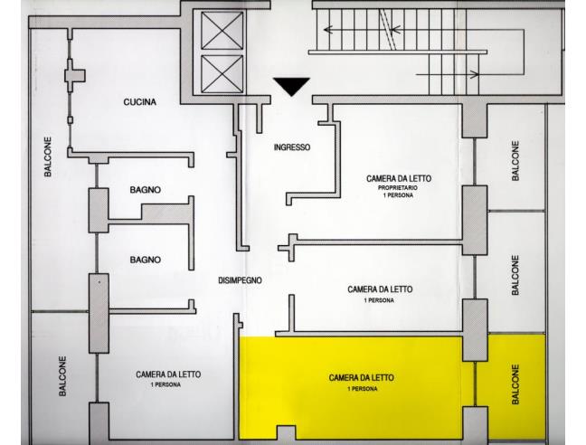 Anteprima foto 8 - Affitto Stanza Singola in Appartamento da Privato a Napoli - Ponticelli