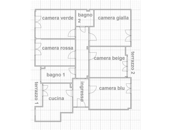 Anteprima foto 6 - Affitto Stanza Singola in Appartamento da Privato a Pisa - C.E.P.