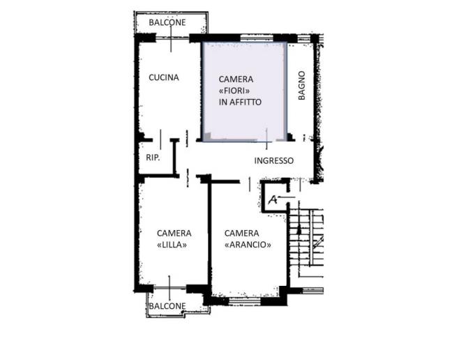 Anteprima foto 8 - Affitto Stanza Singola in Appartamento da Privato a Rivoli (Torino)