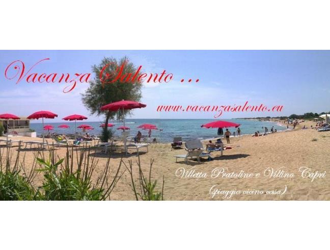 Anteprima foto 2 - Affitto Villa Vacanze da Privato a Salve - Postovecchio