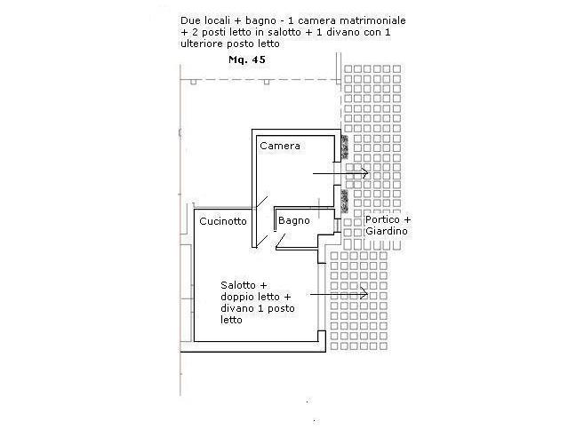 Anteprima foto 8 - Affitto Villetta a schiera Vacanze da Privato a Orbetello - Giannella